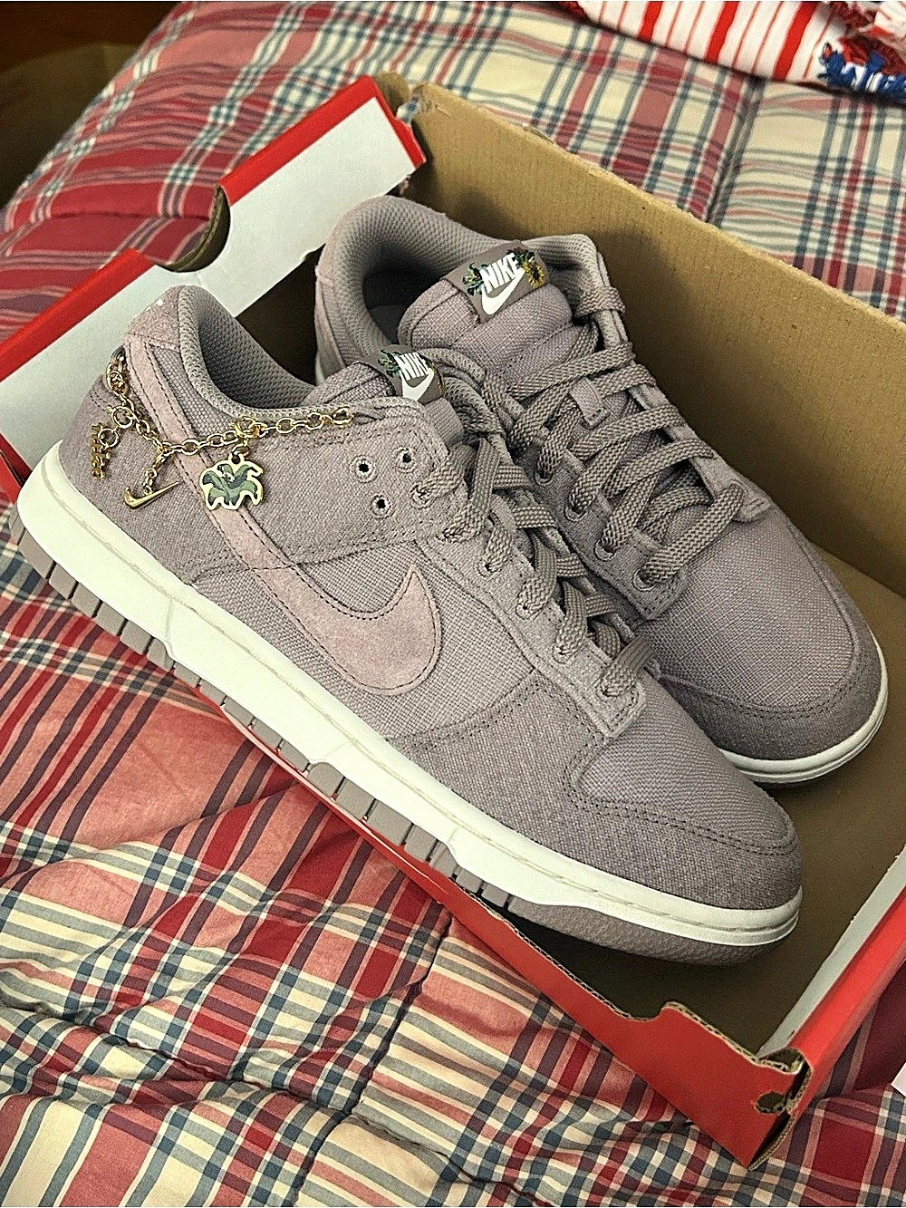 Nike Dunk Low Sneakers in Lavender US 8.5 women’s New